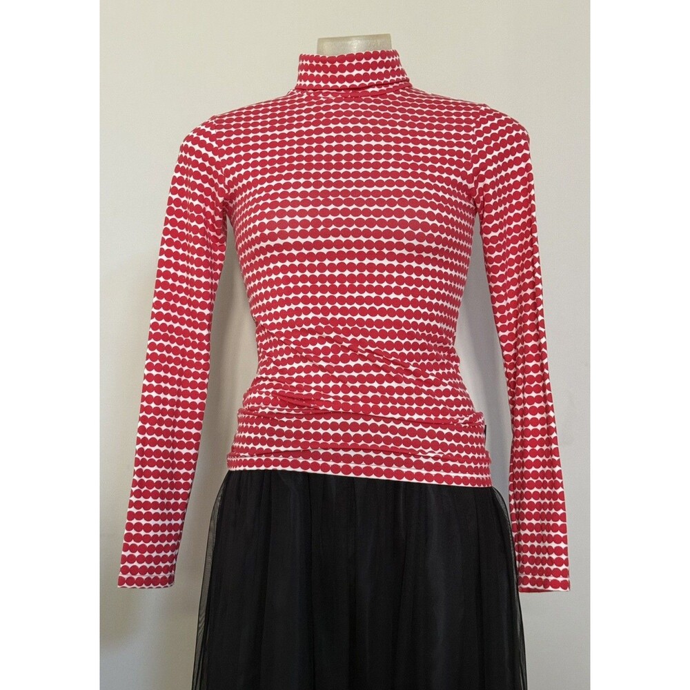 Uniqlo Women’s XS Turtleneck Heattech Extra Warm Marimekko Print